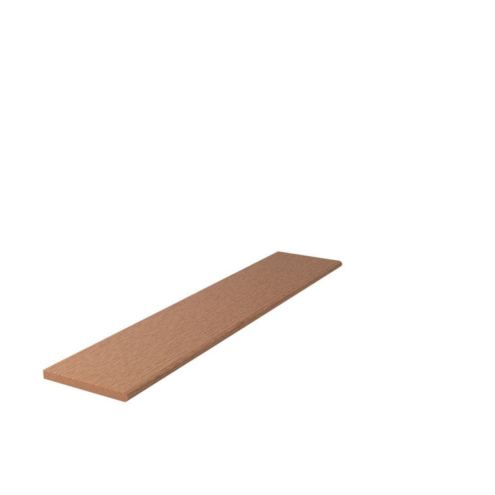 L. J. SMITH STAIR SYSTEMS 1.0625 in. T x 11.5 in. W x 54 in. L Unfinished Red Oak Wood Plain (1)