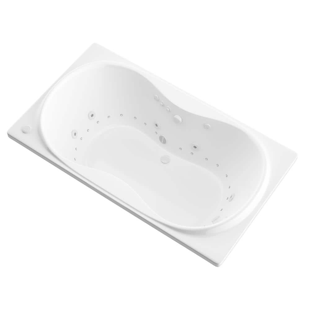 Universal Tubs Star 6 ft. Rectangular Drop-in Whirlpool and Air Bath Tub (1)