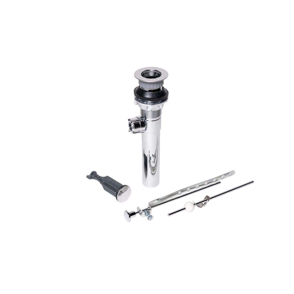 Oatey 1-1/4 in. Chrome-Plated Plastic Sink Drain Pop-Up Drain Assembly