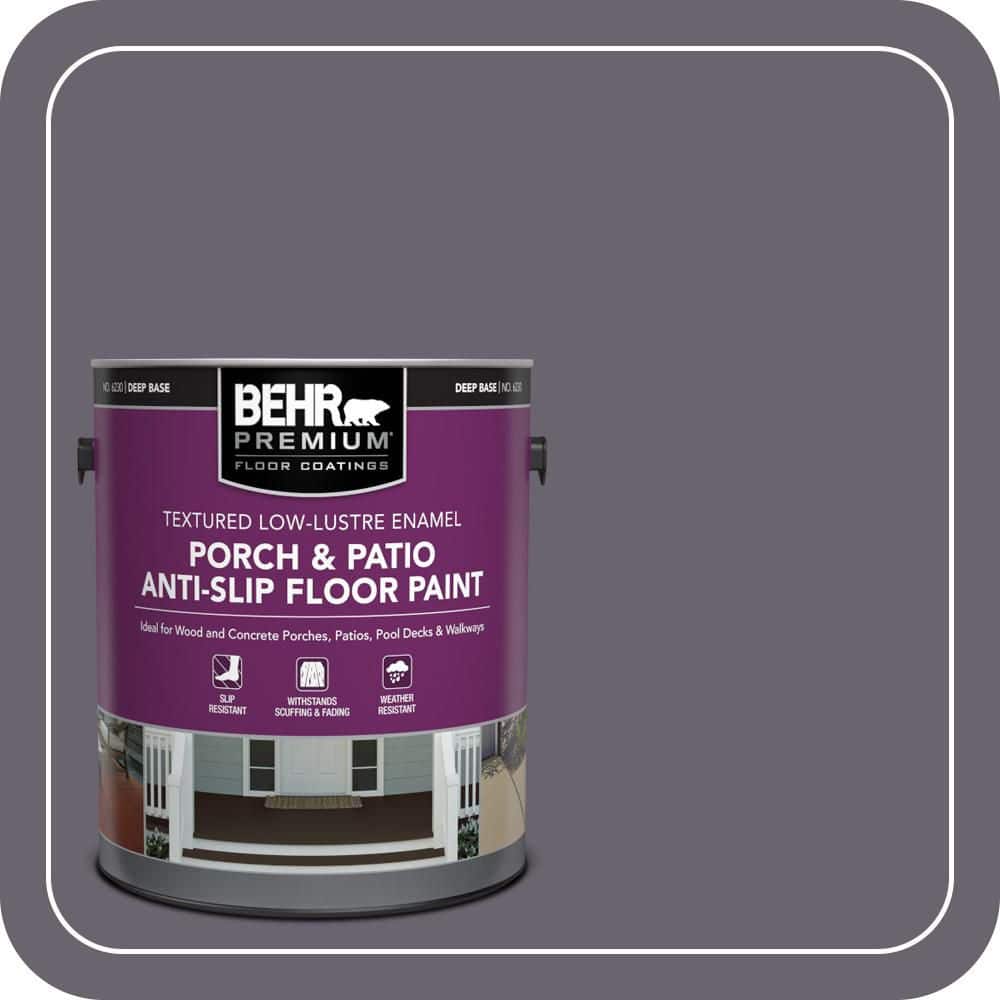 BEHR PREMIUM #N550-6 Textured Low-Lustre Enamel Interior/Exterior Porch and Patio Anti-Slip Floor Paint (1)