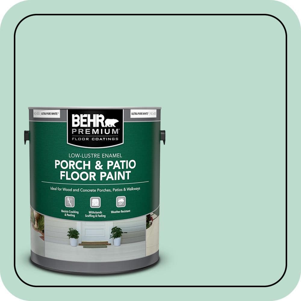BEHR PREMIUM #M420-3 Textured Low-Lustre Enamel Interior/Exterior Porch and Patio Anti-Slip Floor Paint (1)