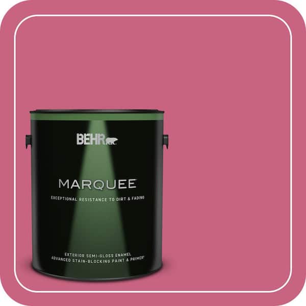 BEHR MARQUEE 1 gal. #P130-6 Ballerina Tutu Semi-Gloss Enamel Exterior Paint & Primer (2)