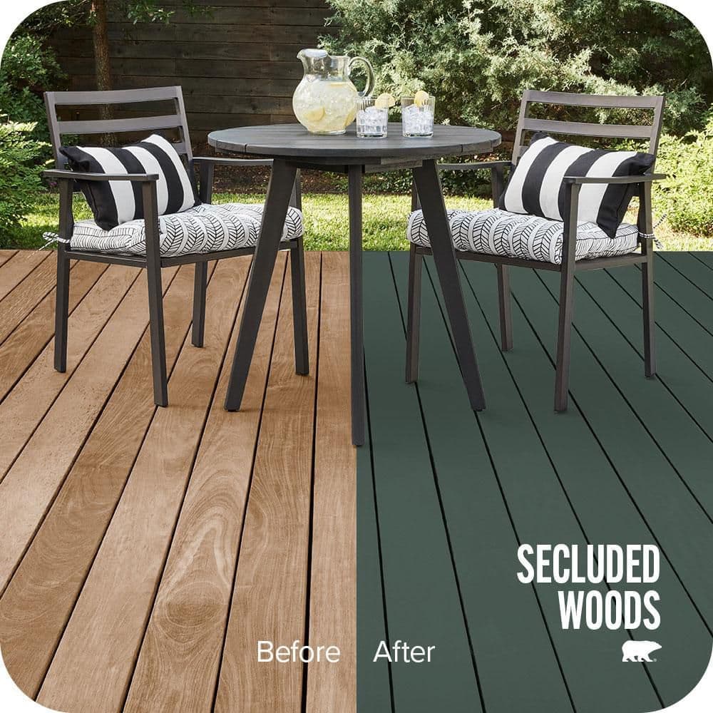BEHR PREMIUM #S420-7 Color Waterproofing Exterior Wood Stain and Sealer (2)
