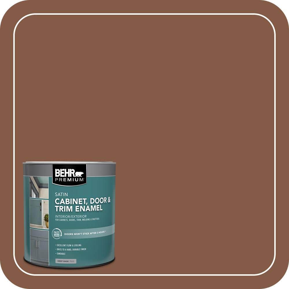 BEHR PREMIUM 1 qt. #PFC-20 Coronado Satin Enamel Interior/Exterior Cabinet, Door & Trim Paint