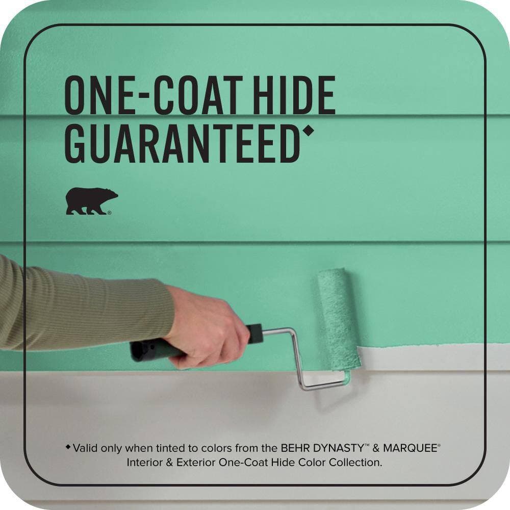 BEHR MARQUEE 1 gal. #P420-4A Gem Silica Flat Exterior Paint & Primer (3)