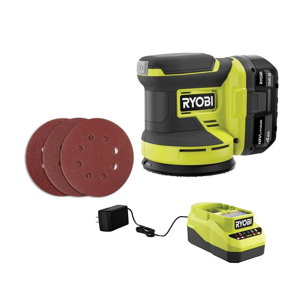RYOBI ONE+ 18V Cordless 5 in. Random Orbit Sander (1)