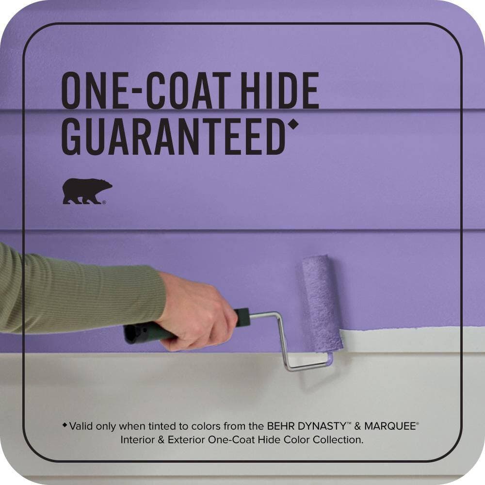 BEHR MARQUEE 1 gal. #P560-5 Unimaginable Satin Enamel Exterior Paint & Primer (3)