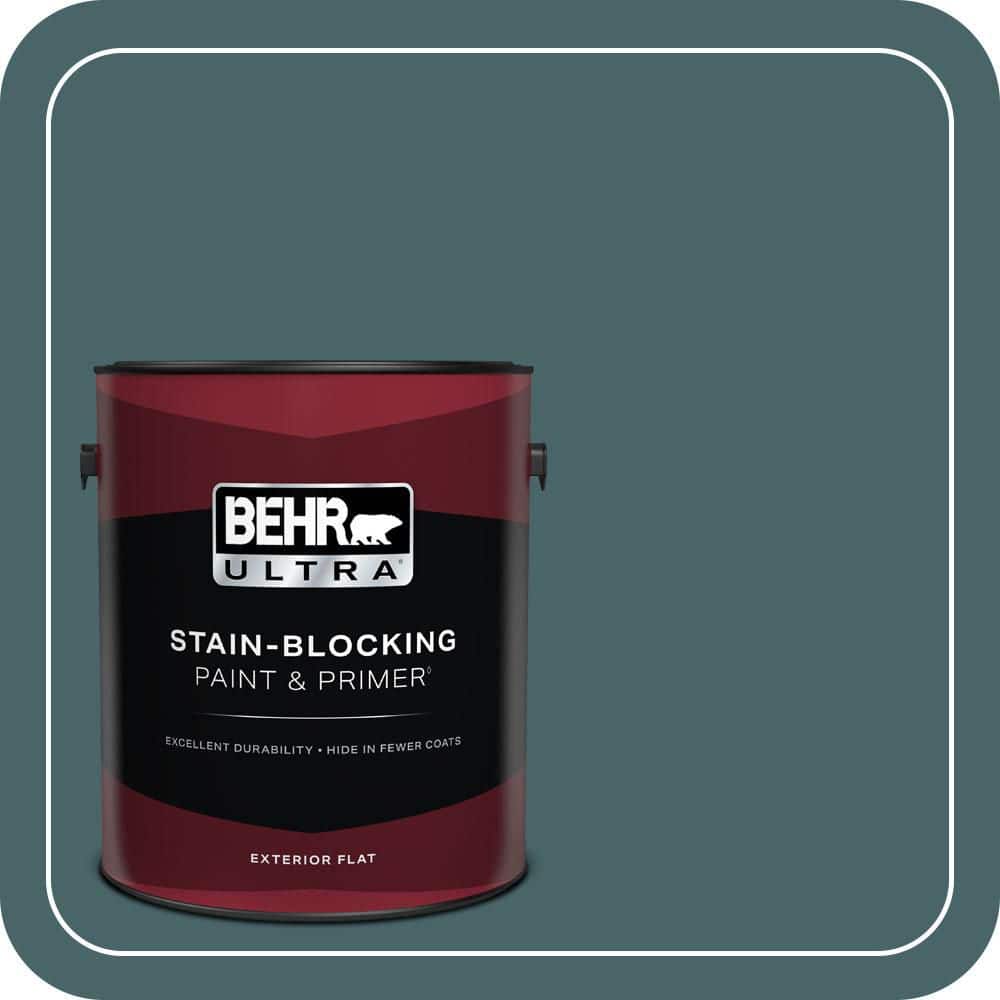BEHR ULTRA 1 gal. #MQ6-2 Walk Me Home Flat Exterior Paint & Primer