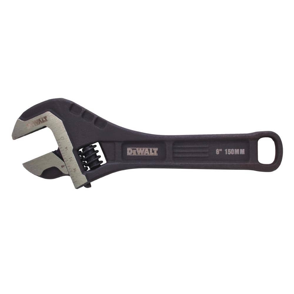 DEWALT 6 in. Steel Adjustable Wrench (1)