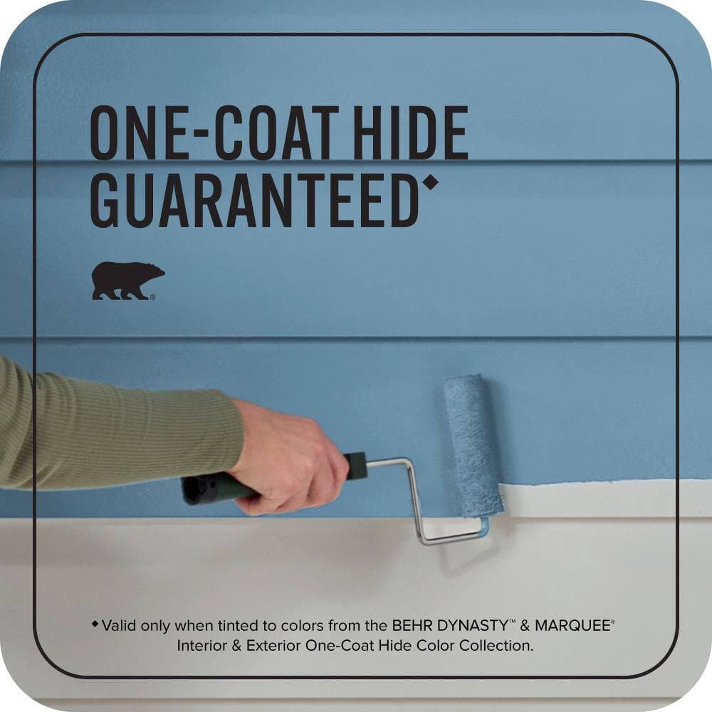 BEHR MARQUEE 5 gal. #S500-5 Treasure Map Satin Enamel Exterior Paint & Primer (3)