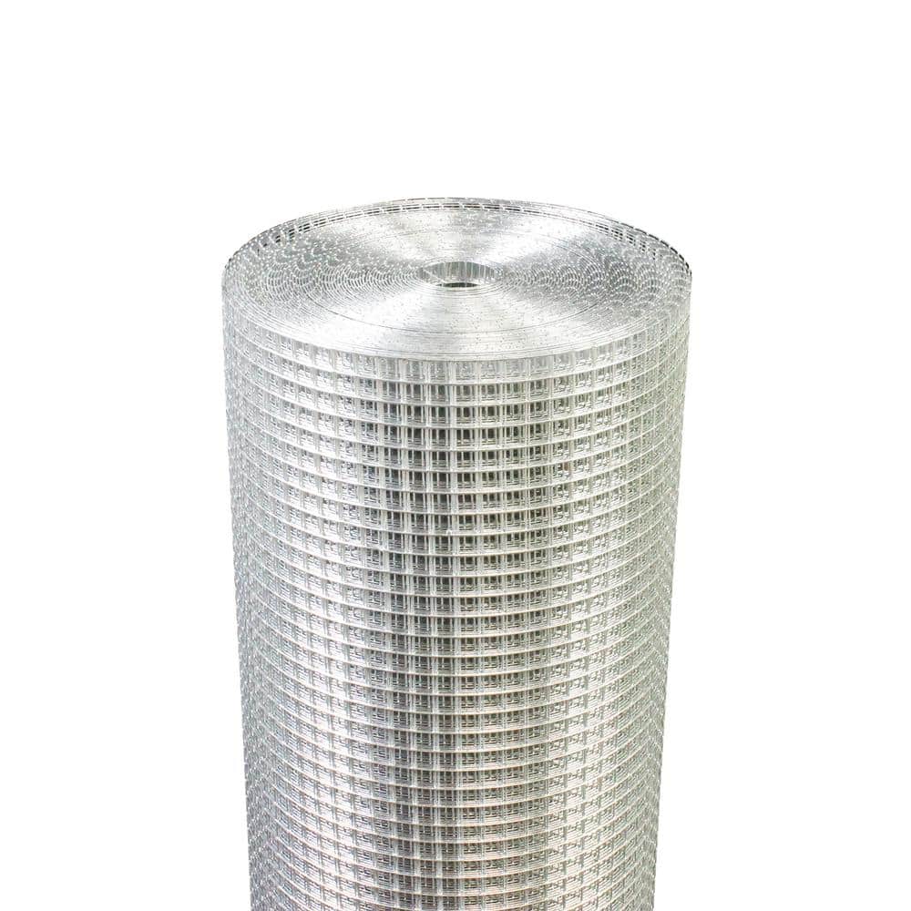 Tidoin 1/2 in. x 4 ft. x 100 ft. 19-Gauge Hardware Cloth Welded Cage Wire Chicken Fence Poultry Netting (3)
