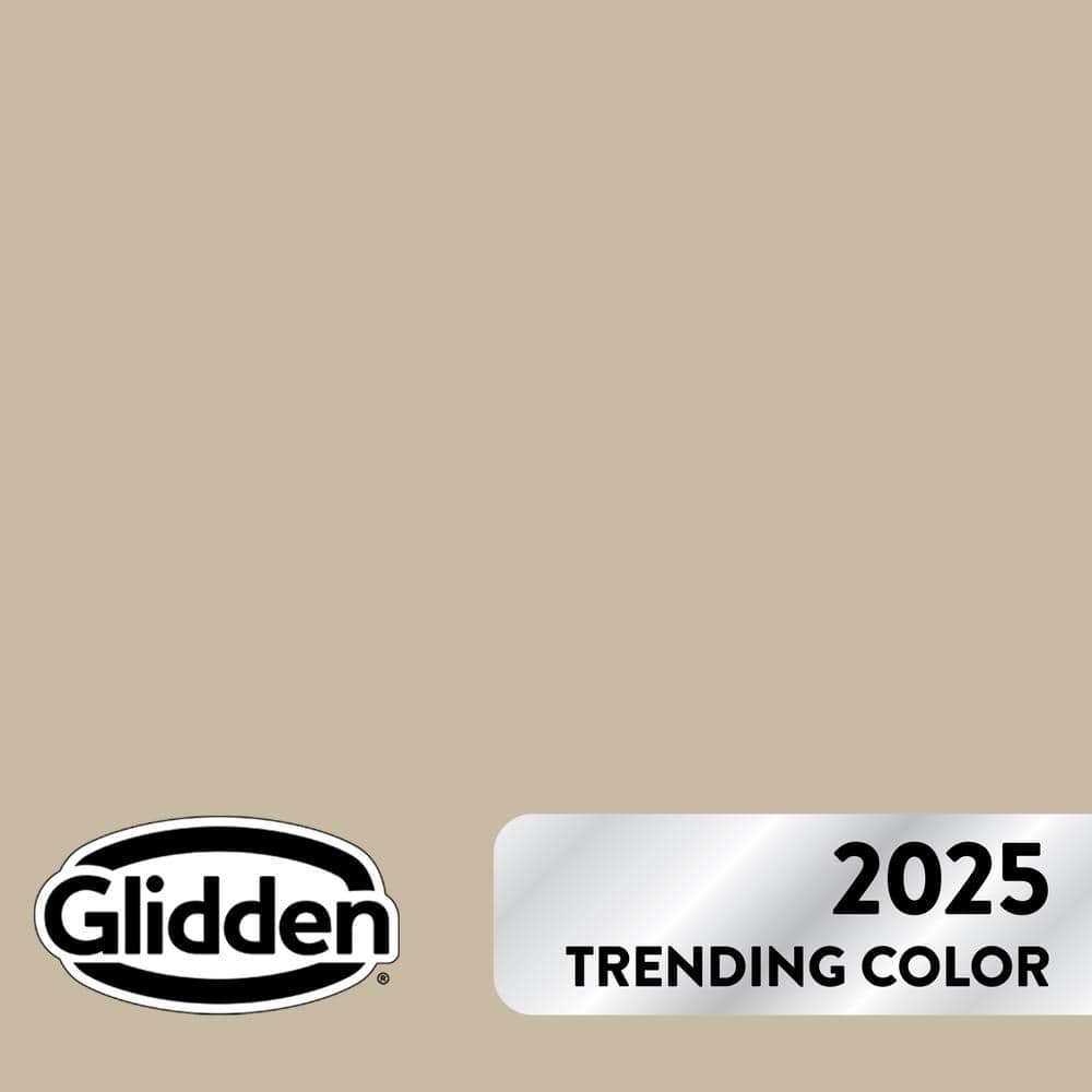 Glidden 8 oz. Dusty Trail PPG1097-4 Satin Interior Paint Sample (1)