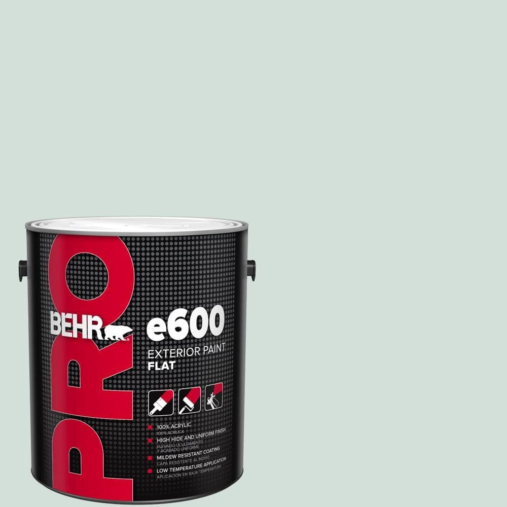BEHR PRO 1 Gal. #S430-1A Reflecting Moment Flat Exterior Paint