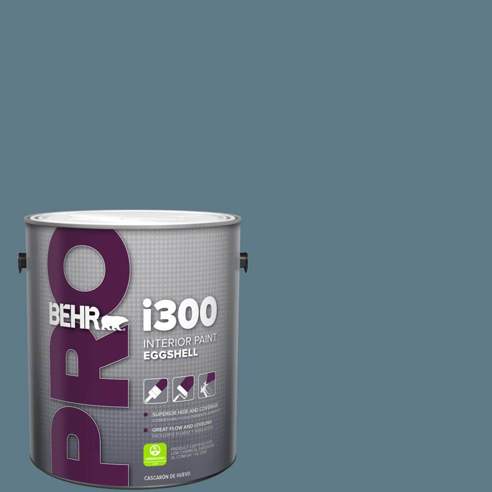 BEHR PRO 1 gal. #ECC-54-2 Country Lake Eggshell Interior Paint (1)