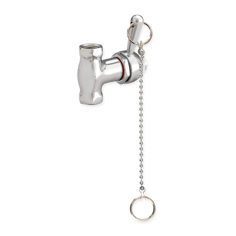 EZ-FLO 1/2 in. chrome FIP x FIP Self Closing Pull Chain Shower Valve (3)