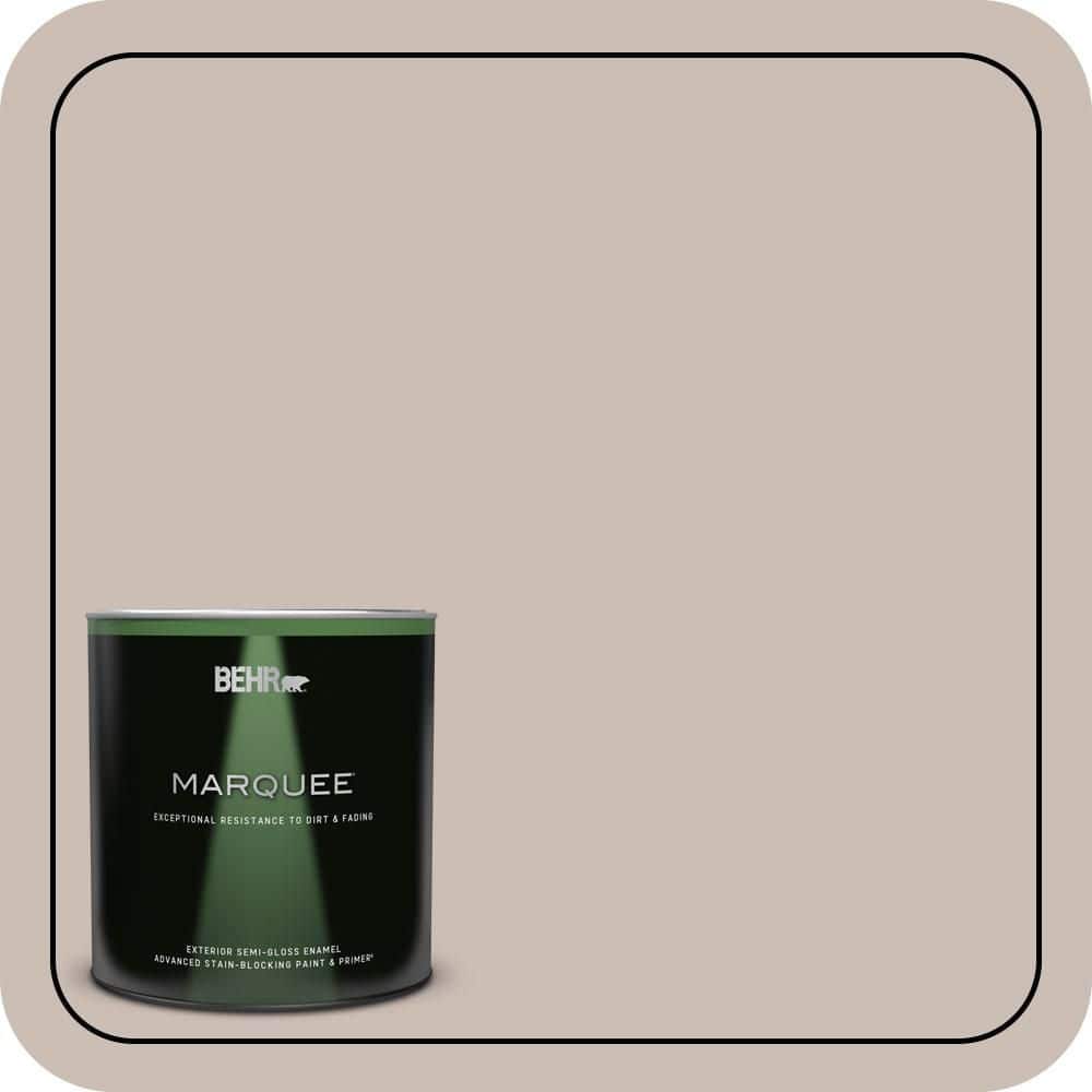 BEHR MARQUEE 1 qt. #N180-3 Race Track Semi-Gloss Enamel Exterior Paint & Primer