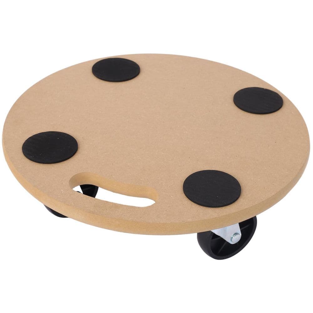maocao hoom Furniture Moving Dolly, Heavy Duty Wood Rolling Mover with Wheels for Piano Couch Fridge Heavy Items,Holds 500 lbs, 2pcs