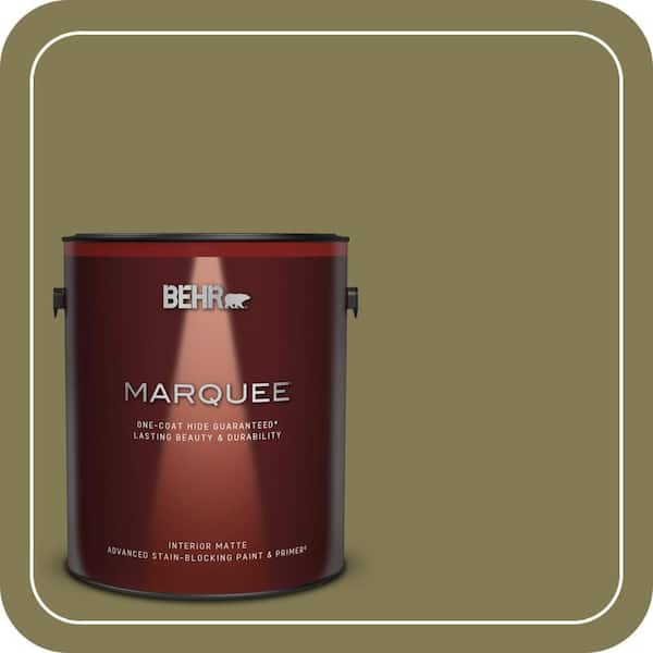 BEHR PREMIUM PLUS Home Decorators Collection #HDC-AC-16A Fern Grove Enamel Low Odor & Primer (2)