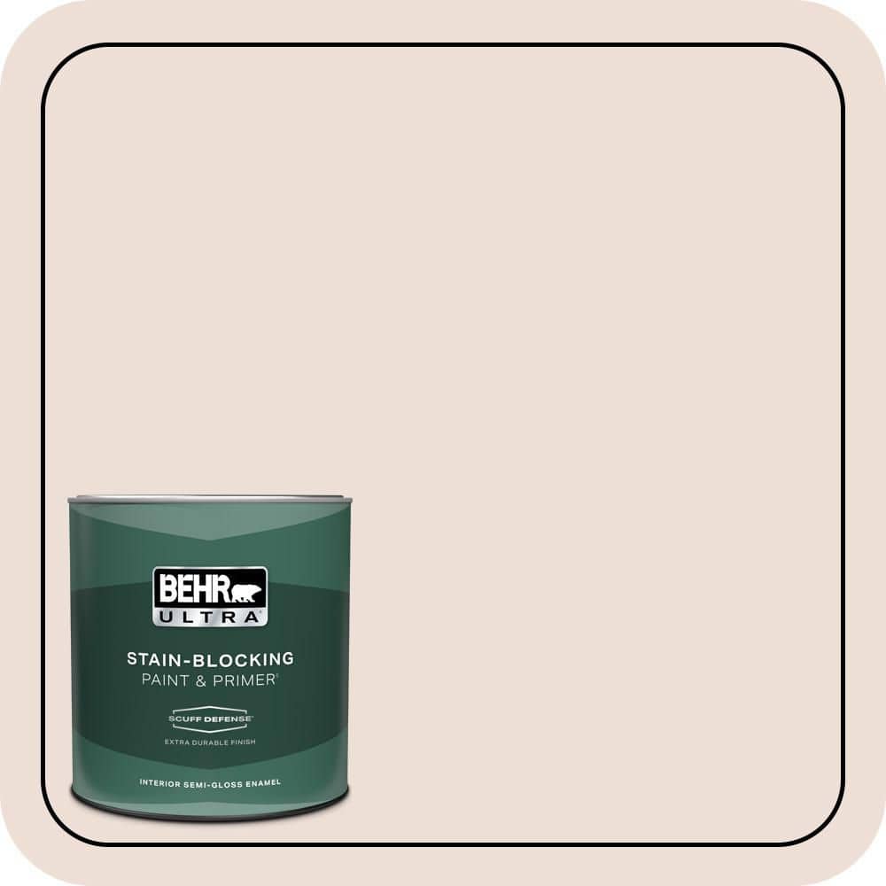 BEHR ULTRA 1 qt. #RD-W11 Heavenly Aromas Extra Durable Semi-Gloss Enamel Interior Paint & Primer