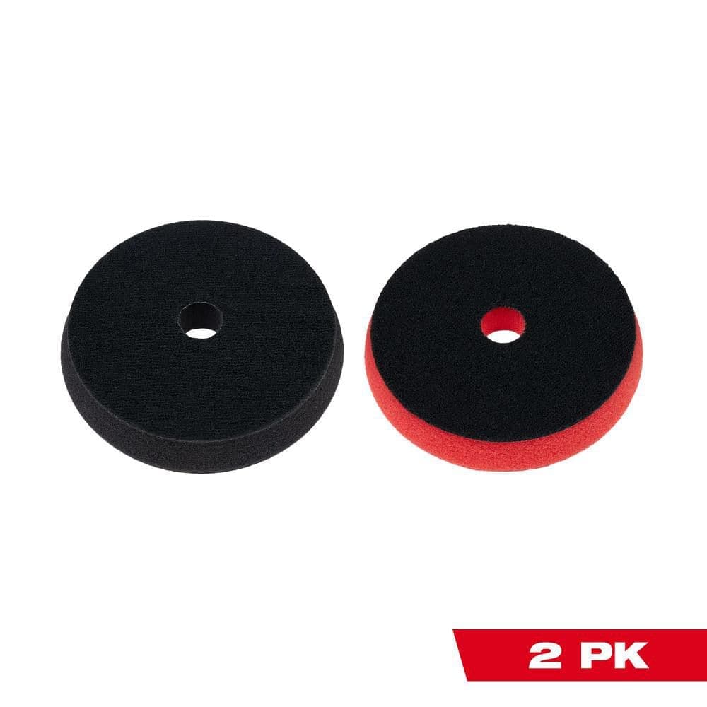 Milwaukee 5 in. Foam Polishing and Correcting Pad Kit (2-Piece)