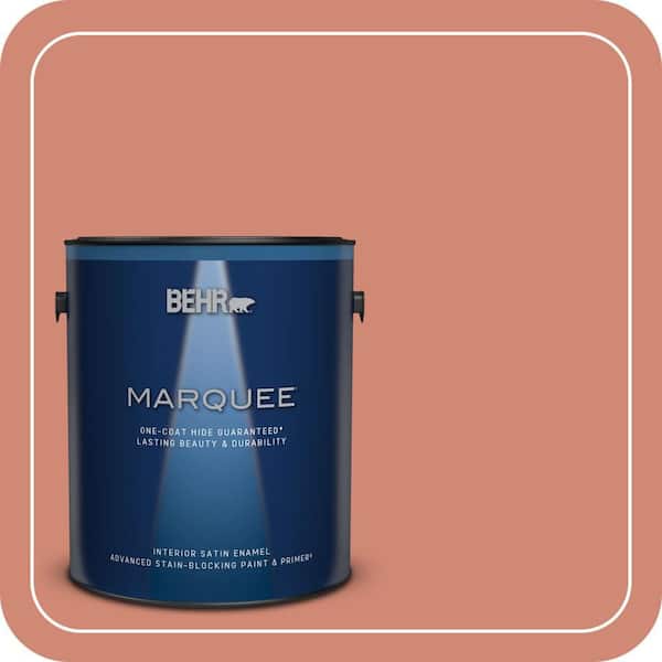 BEHR PREMIUM PLUS Home Decorators Collection #HDC-WR16-02 Rosy Copper Flat Interior/ & Primer Color Sample (2)