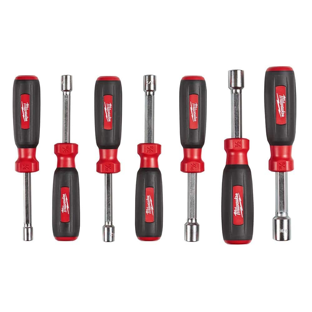 Milwaukee 7-Piece SAE Hollow Shaft Nut Driver Set