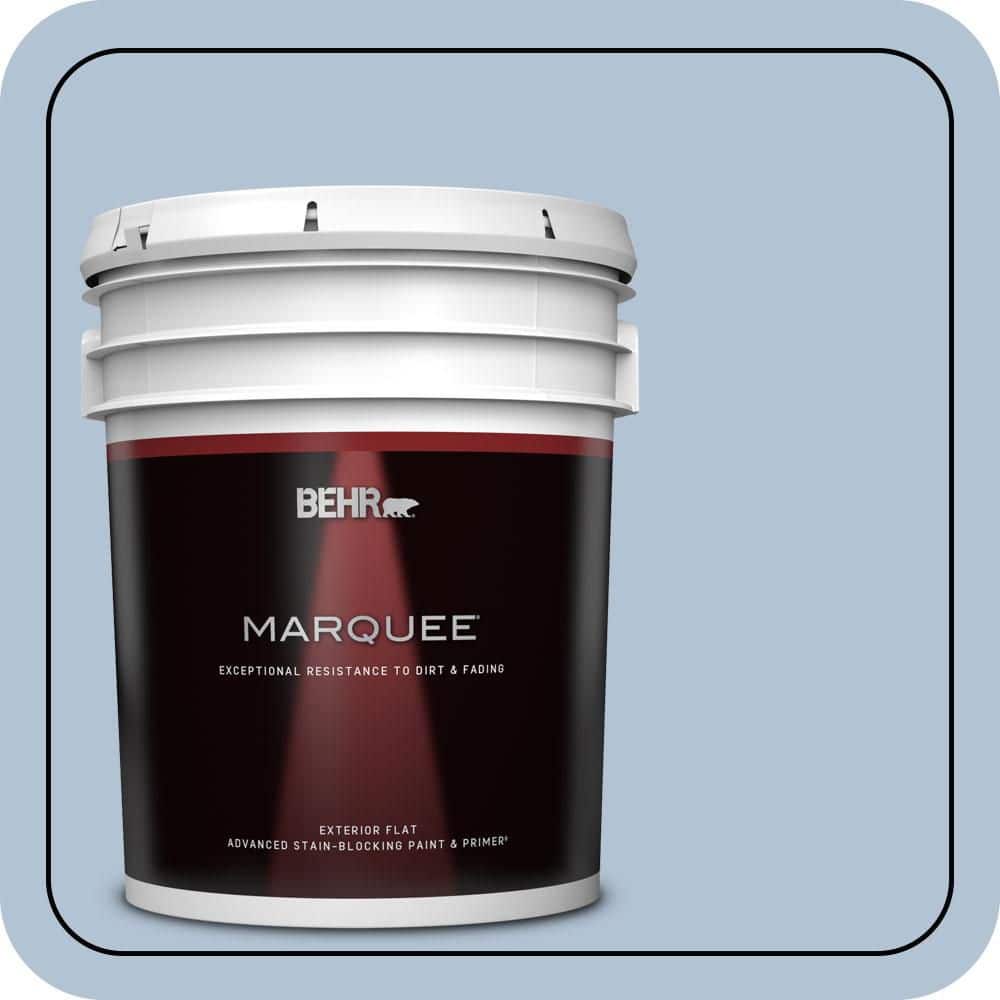 BEHR MARQUEE 5 gal. #S530-2 Elevated Flat Exterior Paint & Primer