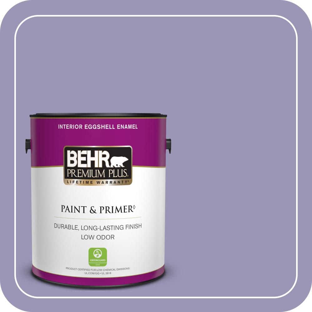 BEHR PREMIUM PLUS 1 gal. #640D-5 June Berry Eggshell Enamel Low Odor Interior Paint & Primer (1)