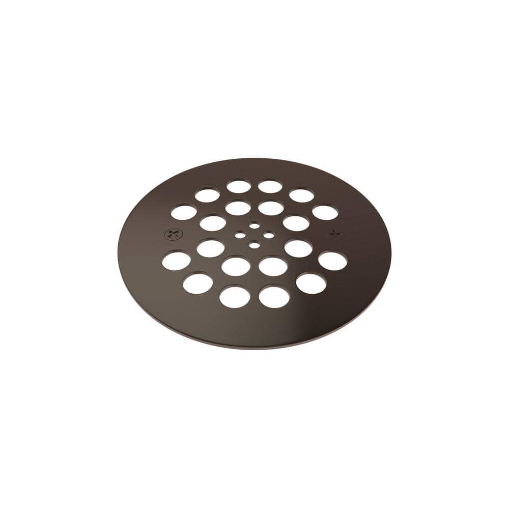 Tile Redi Redi Drain 4.25 in. 4.25 in. Round Drain Plate Oil Rubbed (2)