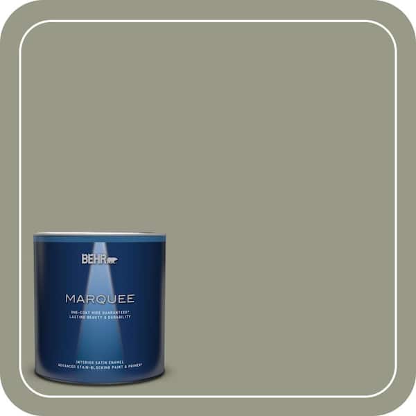 BEHR PREMIUM PLUS #BNC-27 Aged Eucalyptus Enamel Low Odor & Primer (3)
