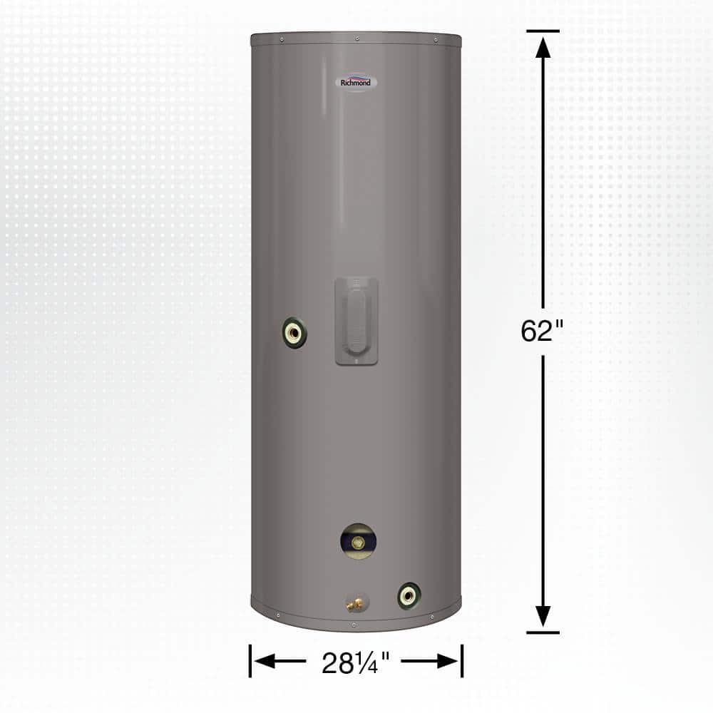 Richmond 120 Gal. Tall 4500-Watt Solar Electric Water Heater with SE Heat Exchanger, Side Connects and 6-Year Warranty (2)