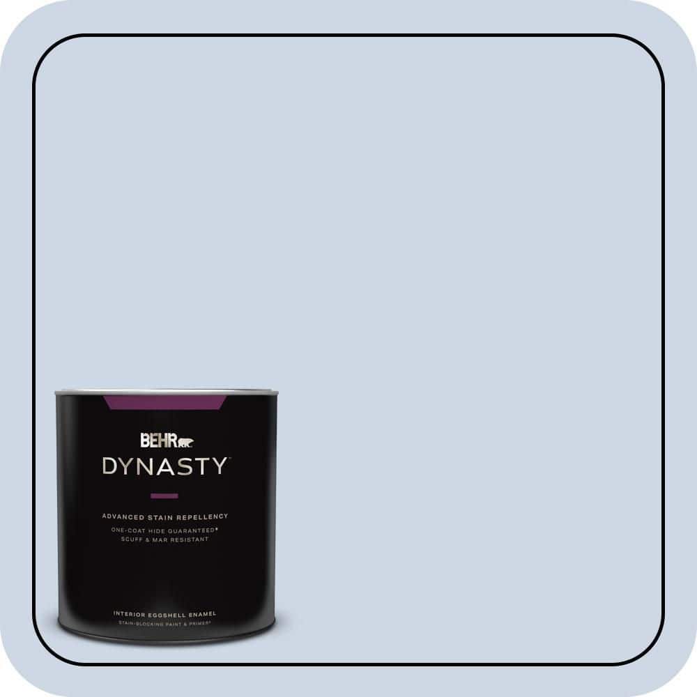 BEHR DYNASTY 1 qt. #600C-2 Silent Ripple Eggshell Enamel Interior Stain-Blocking Paint & Primer
