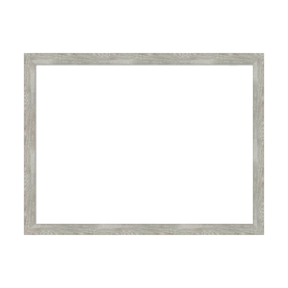 Amanti Art Mirror Makeover Dove Greywash Narrow 41.25 in. W x 31.25 in. H Bathroom Mirror Frame Border Kit-Fits a 40x30 mirror (1)