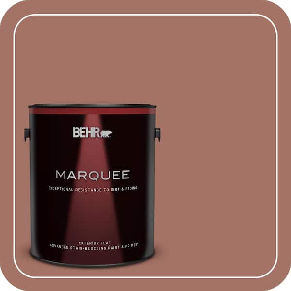 BEHR PREMIUM PLUS #200F-5 Toasted Nutmeg Flat Low Odor & Primer (2)