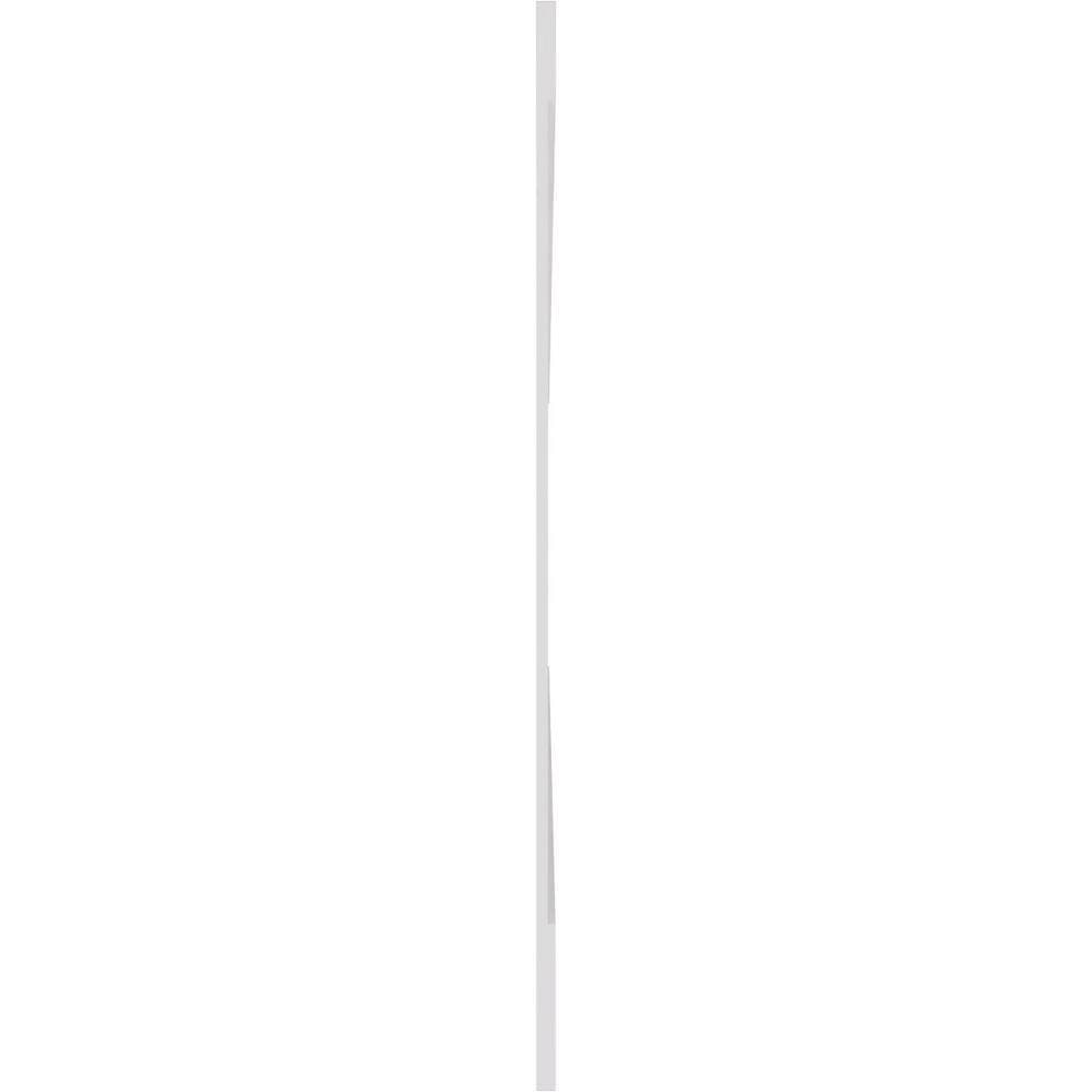 Ekena Millwork 32 in. H x 94-1/2 in. W 23.64 sq. ft. Fleming PVC Wainscot Paneling Kit (3)