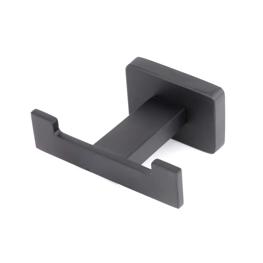Dyconn Chicago Series Bathroom Towel Hook in Black (1)