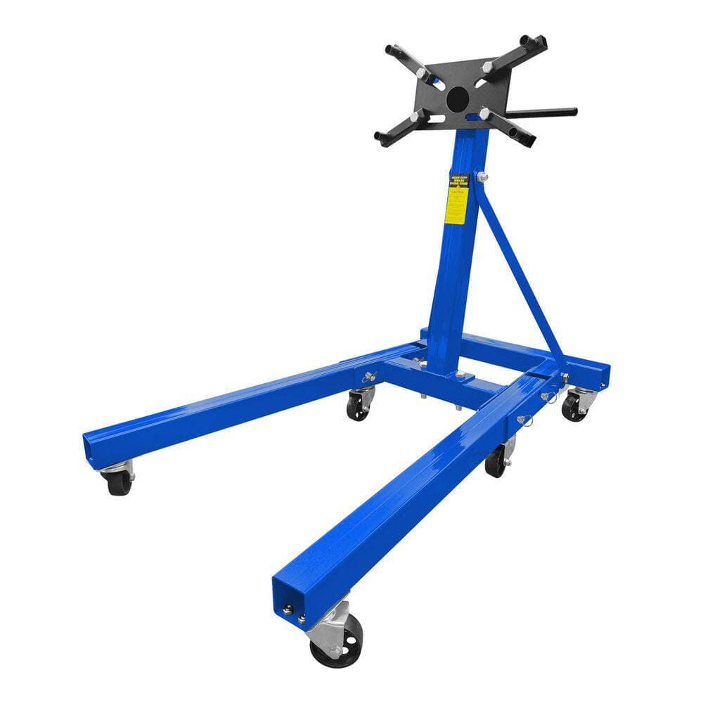 maocao hoom Heavy Duty Engine Stand 2000 lbs. Capacity, 360° Rotating Engine Run Stand with 6-Casters, Foldable Frame (2)