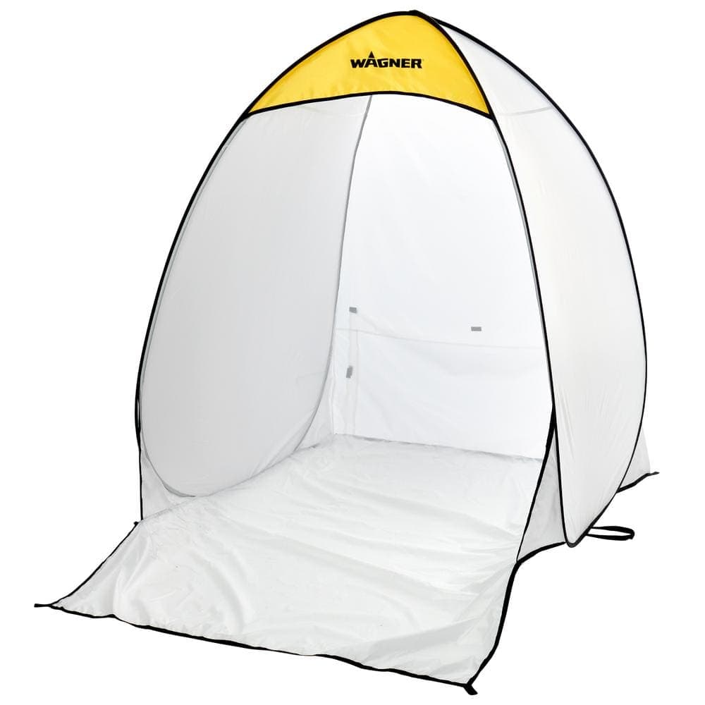 Wagner 4.7 ft. x 5.6 ft. White Polyester Medium Spray Shelter