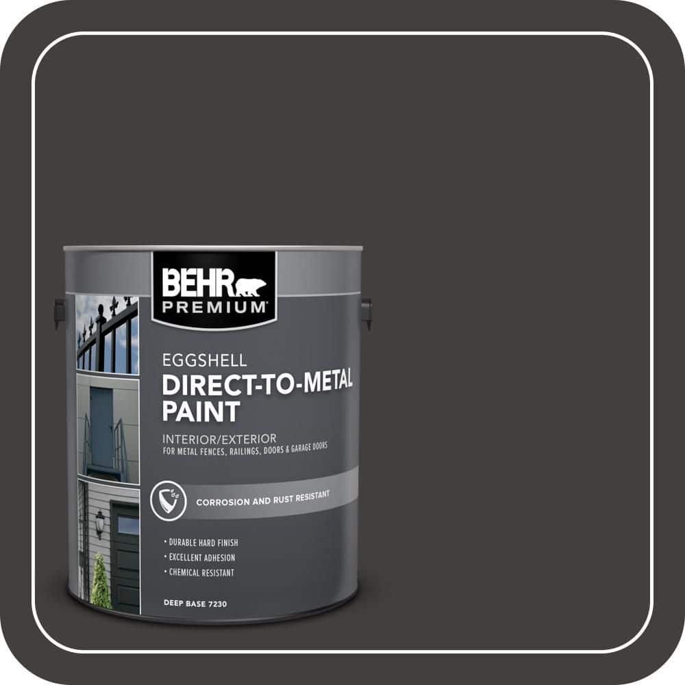 BEHR PREMIUM 1 gal. #MQ1-35 Off Broadway Eggshell Direct to Metal Interior/Exterior Paint