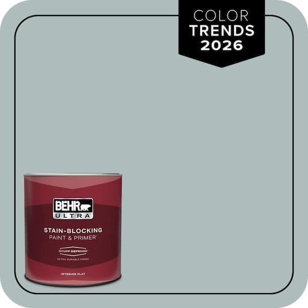 BEHR PREMIUM PLUS Home Decorators Collection #HDC-CT-26 Watery Enamel Low Odor & Primer (2)