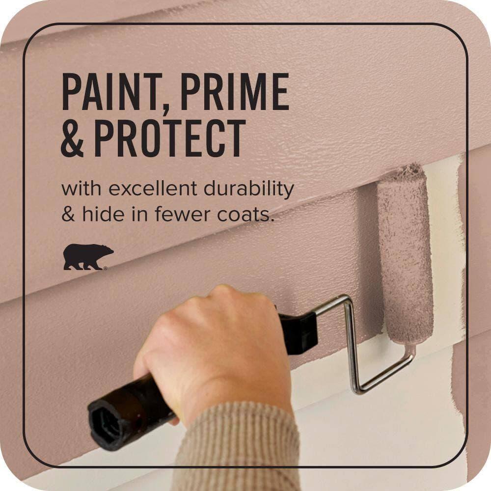 BEHR ULTRA 1 qt. #S190-4 Spiced Brandy Satin Enamel Exterior Paint & Primer (3)