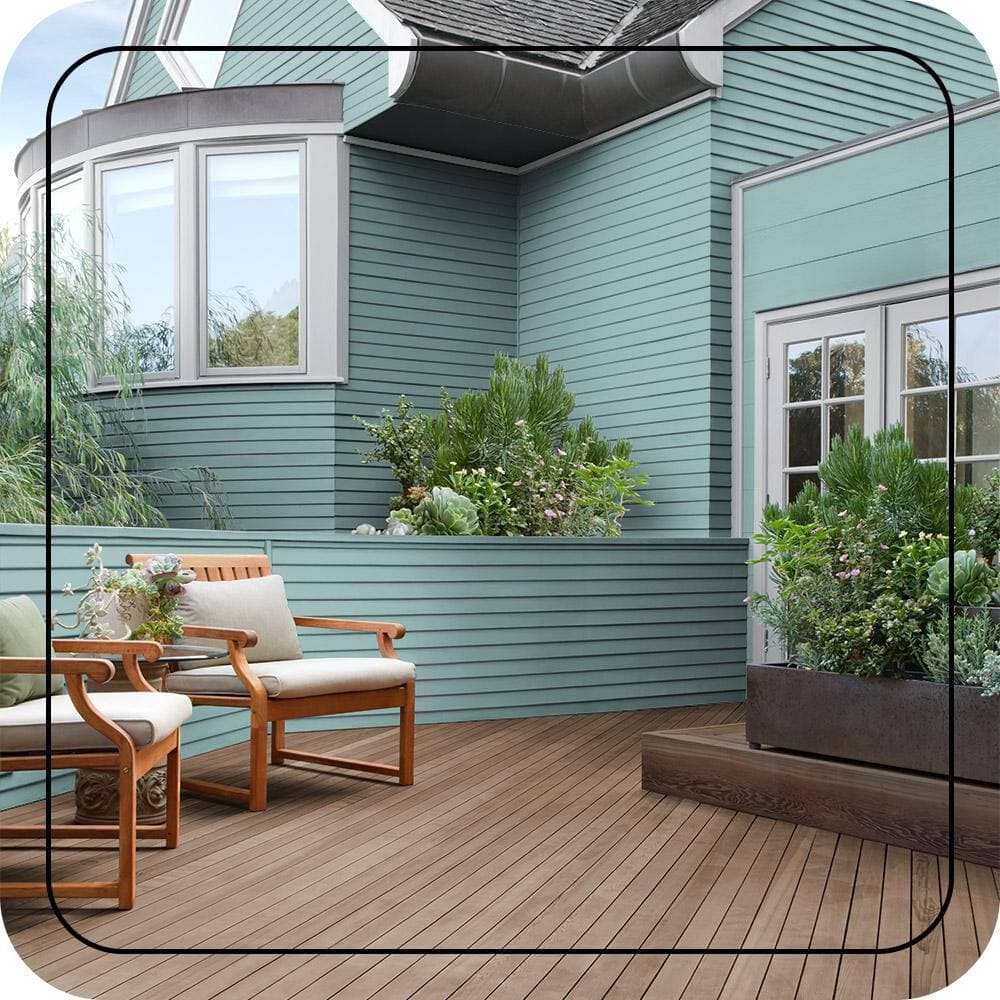 BEHR #BIC-24 Color House and Fence Exterior Wood Stain (3)