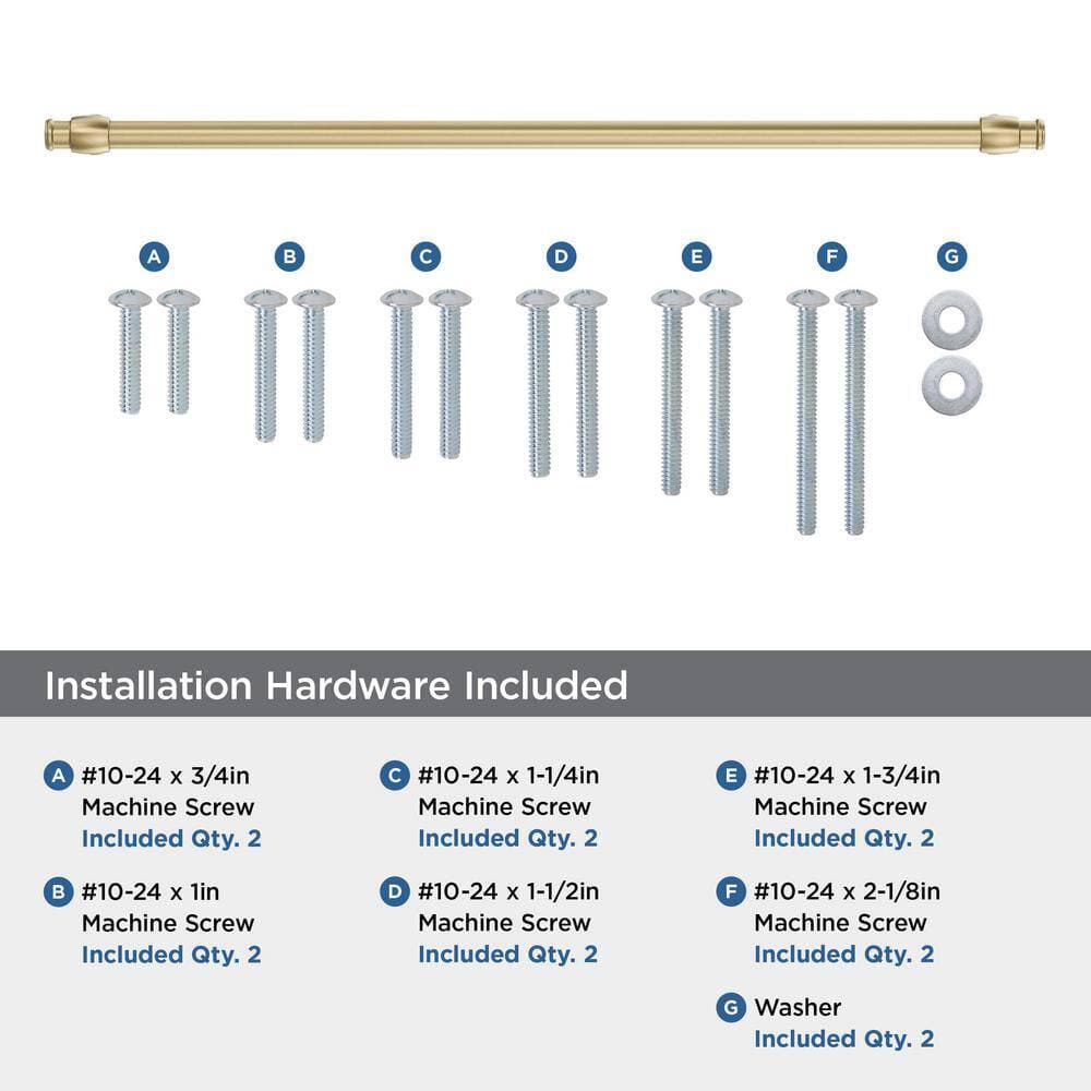 Amerock Winsome 24 in. (610mm) Traditional Champagne Bronze Bar Appliance Pull (3)