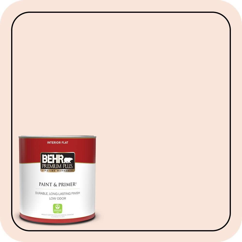 BEHR PREMIUM PLUS #220C-1 White Peach Enamel Low Odor & Primer (1)