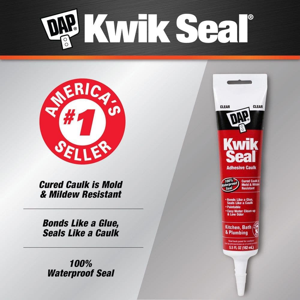 DAP Kitchen and Bath Adhesive Caulk (2)