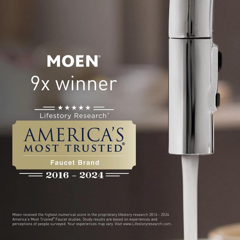 MOEN Double Handle Shower Trim Kit in Classic Brushed Nickel (Valve Not Included) (2)
