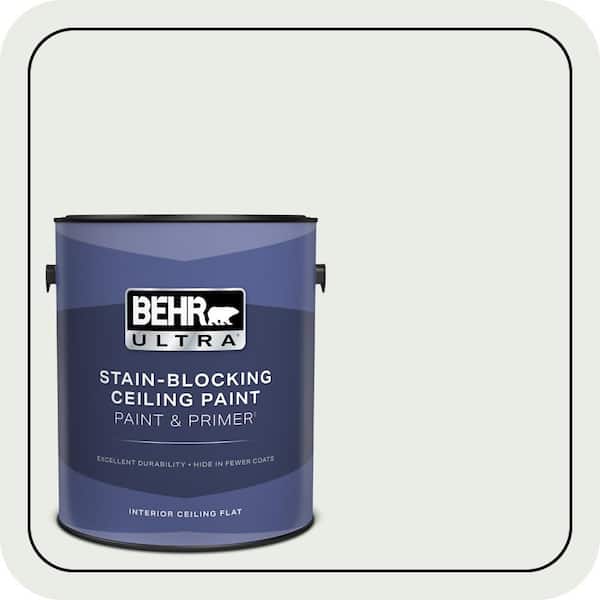 BEHR ULTRA 1 gal. #PPU25-12 Minimalistic Ceiling Flat Interior Paint and Primer (2)