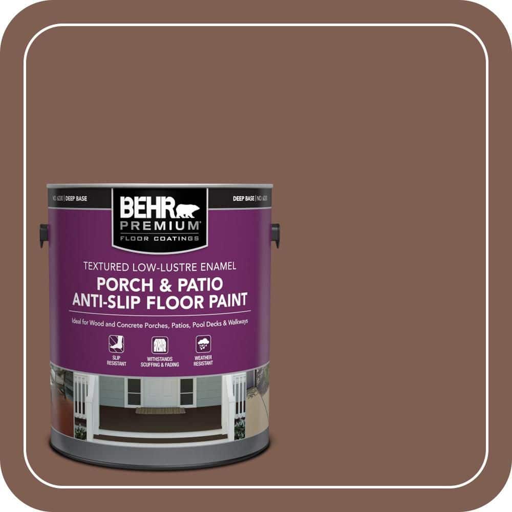 BEHR PREMIUM #N160-6 Textured Low-Lustre Enamel Interior/Exterior Porch and Patio Anti-Slip Floor Paint (1)