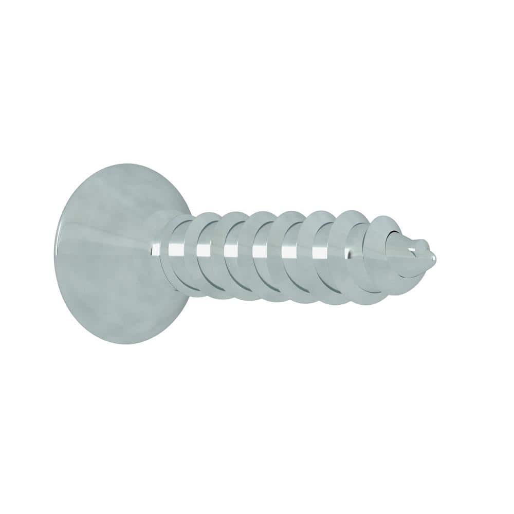 Everbilt # . Zinc Plated Phillips Flat Head Wood Screw (2)