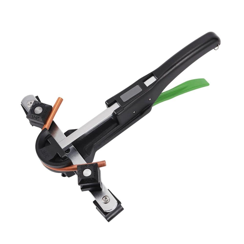YICHUHAOXI 1/4 in.-7/8 in. Pipe Capacity Tubing Bender Kit Ratchet Reverse Bend Copper Pipe Tool Set 7 Dies 90° HVAC Repair (1)